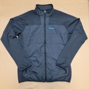 Merrell Jacket Mens XL Primaloft Black Insulated Softshell Full Zip Hiking Coat